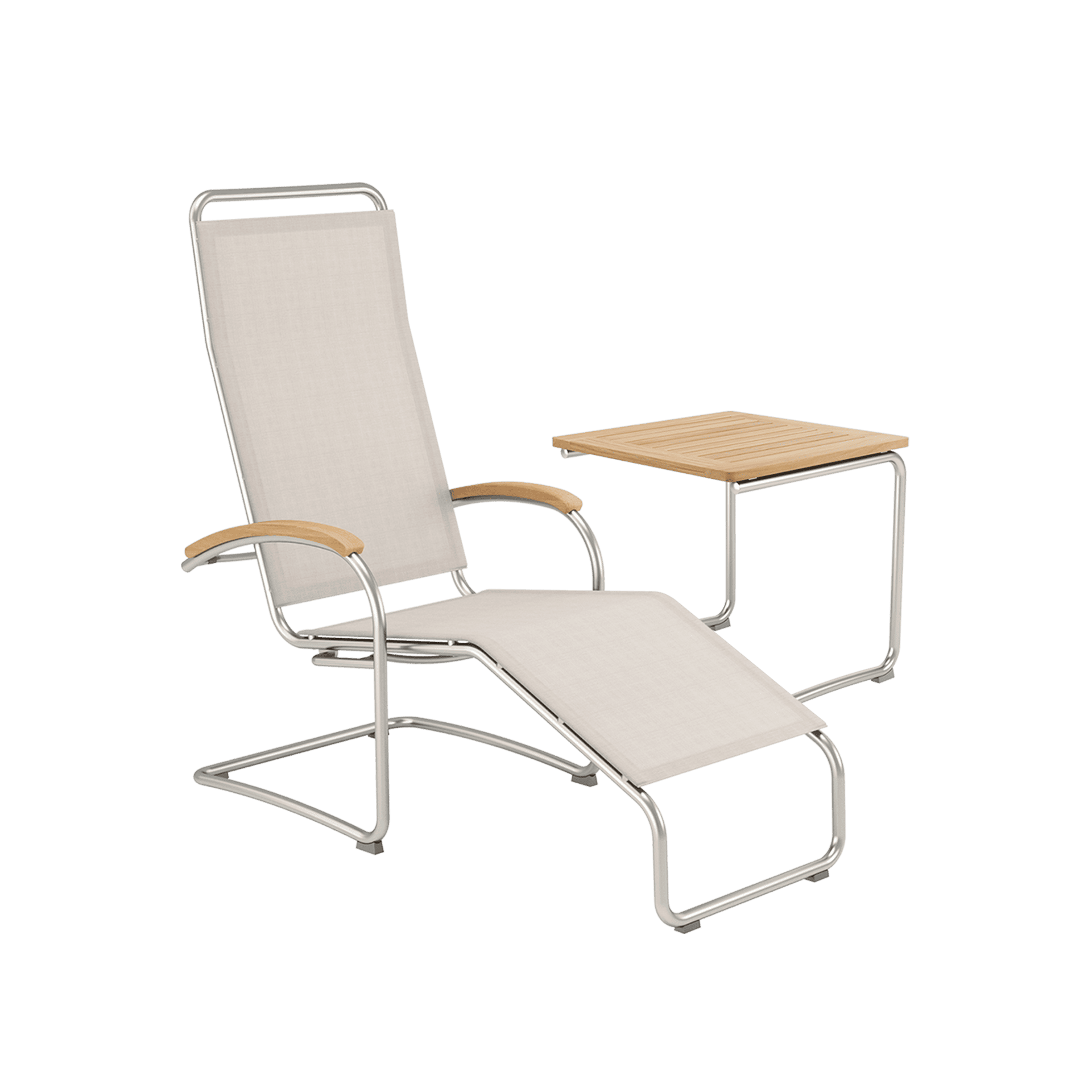 Bolero Liegesessel Set Gewebe