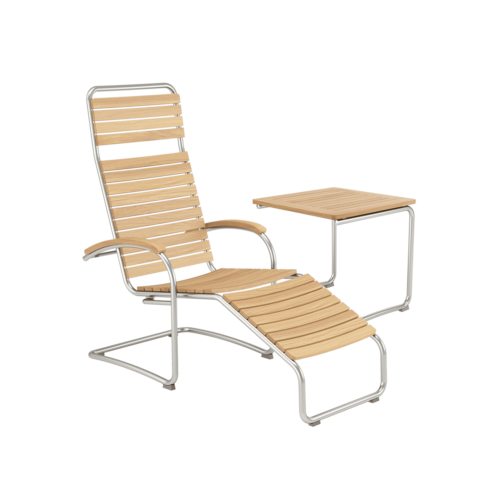 Bolero Liegesessel Set Teak