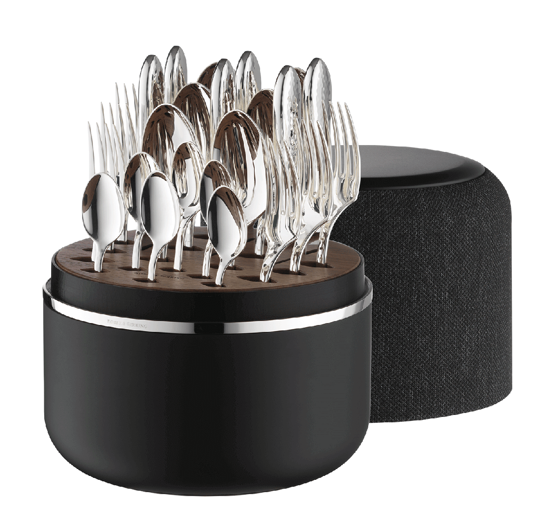 Robbe & Berking The Box Martelé 150G massiv versilbert